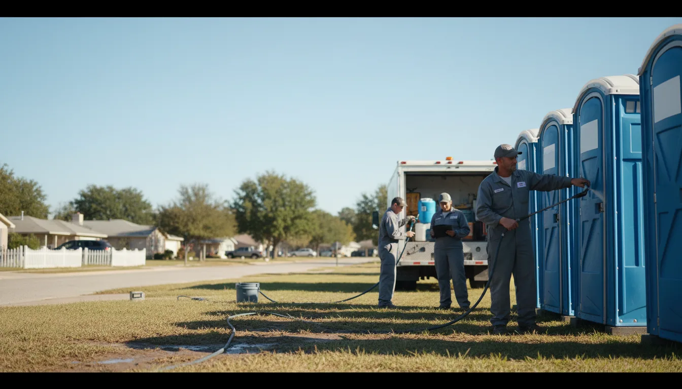 Long-Term Portable Toilet Rental in Keller, TX near me